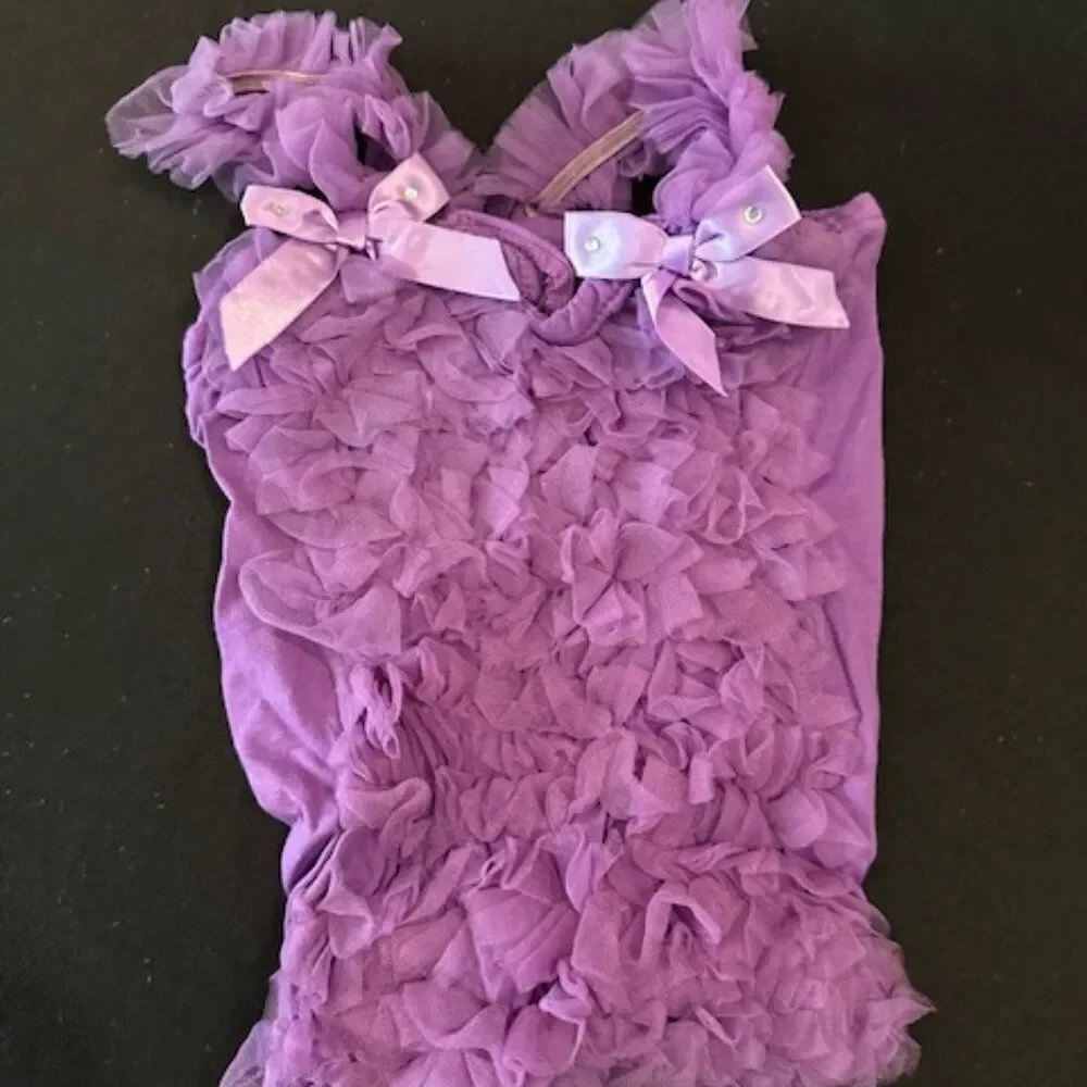 Purple Plunge Petti Outfit PP90 Size 90 3-4 YEARS NWT Boutique